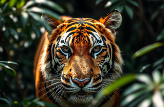 Angry Tiger Eyes Wallpaper
