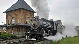 Trains Steam Train Locomotives Widescreen Wallpaper Background