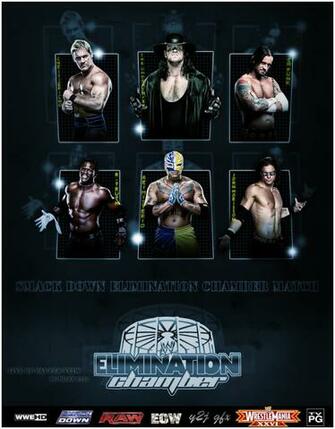 Elimination Chamber Poster By Y2jgfx