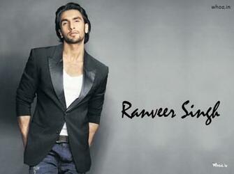 Black Suit HD Wallpaper Bollywood Actor Ranveer Singh