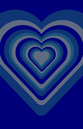 Blue Heart Wallpaper