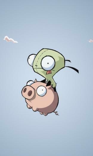Gir On Piggy Wallpaper Htcs