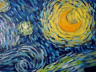 Vincent Van Gogh Starry Night Wallpaper