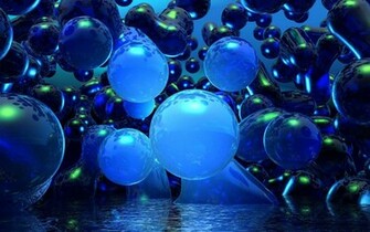 Blue 3d Wallpaper Background