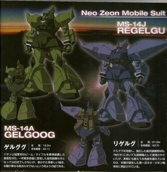Rgm 89dew Ewac Jegan Ms 14j Regelgu 14a Gelgoog Wallpaper