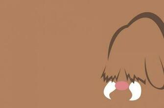 Best Minimalism Wallpaper Of Piloswine The Ground Ice Pokemon