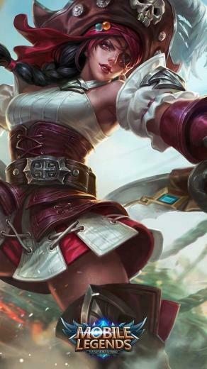 Karina Black Pearl Mobile Legends Legend Wallpaper