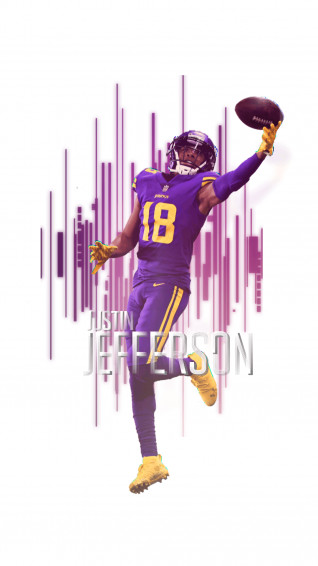 Justin Jefferson Wr Minnesota Vikings Sports On Opensea
