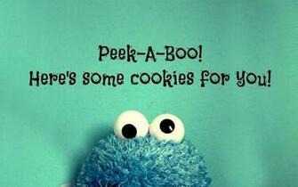 Cute Cookie Monster Wallpaper