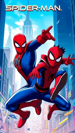 Spider Man And Miles Wallpaper