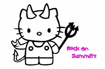 Hello Kitty Devil Brush By Pinkearmuffs