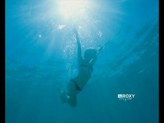 Roxy Surfing Wallpaper