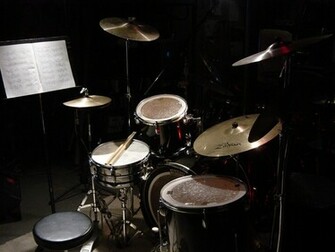 Drum Set Wallpaper