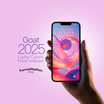 Goat Lucky Color Wallpaper