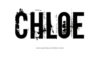 Chloe Name Tattoo Designs