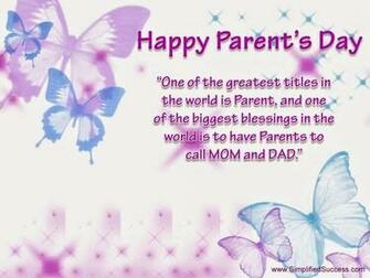 Awesome Parents Day Wish Picture And Image