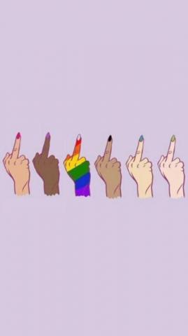 Feminist Phone Wallpaper Top Background