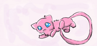 Pokemon Fan Art Mew By Bunnyzooniart D9ll5uu Full Wallpaper