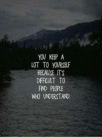 Am Deep Quotes Sad Thoughts Image By