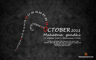 Desktop Calendar Wallpaper October Displayed Above Is A Uniquely