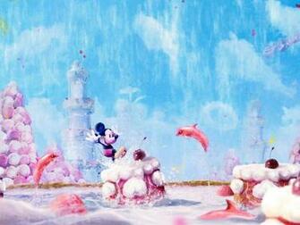 Disney Wallpaper Mickey Mouse Milk Party