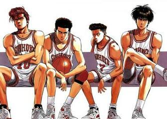 Slam Dunk Rukawa Kaede Sakuragi Hanamichi Miyagi Ryouta