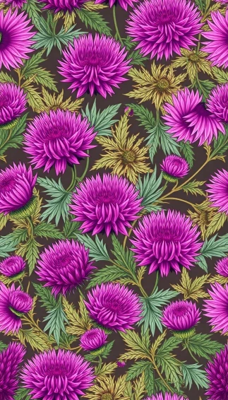 Thistle Wallpaper