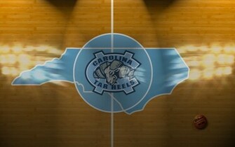 Unc Tarheels Basketball Wallpaper Court By Vectorgeek