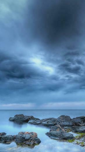 Cloud Stone Sea iPhone 5s Wallpaper iPad