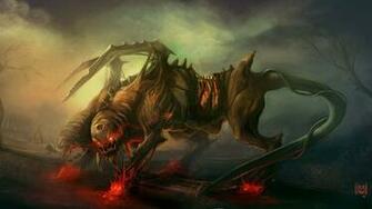 Horror Fantasy Wallpaper Art Creatures