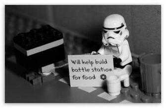 Help For A Stormtrooper HD Wallpaper Standard Fullscreen