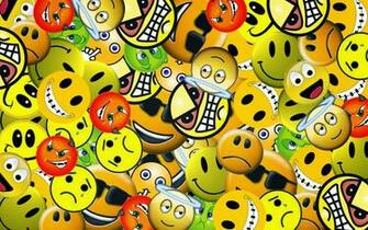Smiley Face Background HD Wallpaper For Mobile