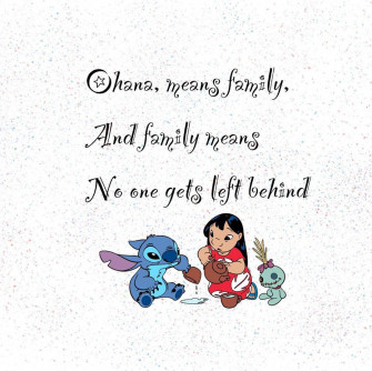 Stitch Ohana Wallpaper