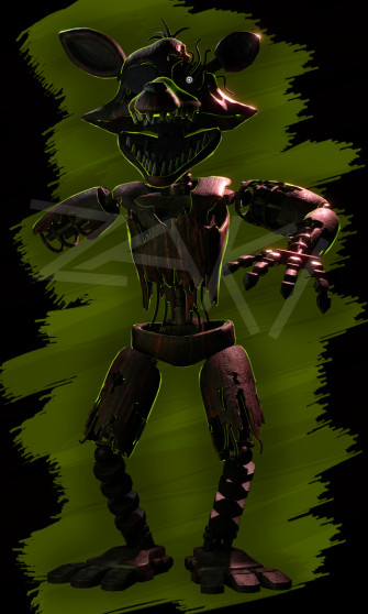 Phantom Foxy Retexture Fivenightsatfreddys Fnaf