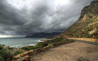 HD Stormy Beach Wallpaper