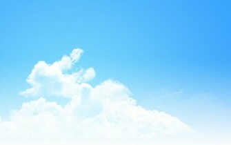 Pure Blue Sky Wallpaper