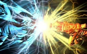 Demon Sasuke Vs Ninetail Fox Naruto Wallpaper