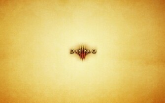 Diablo Logo Wallpaper Widescreen HD Desktop