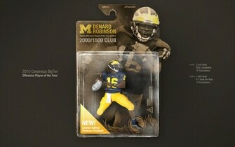 Wallpaper Widescreen Denard Robinson Player Michigan Desktop