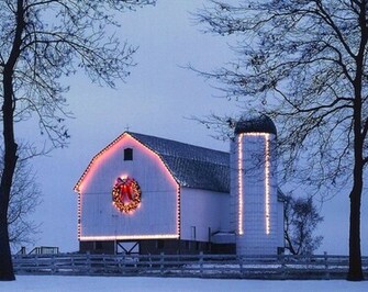 Country Christmas Wallpaper