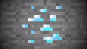 Minecraft Sprite Diamond Wallpaper Art HD