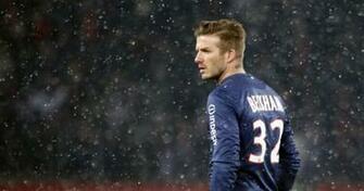 David Beckham Au Psg Encore Ou Saisons Melty Fr