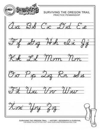 Printable Alphabet Activity Worksheets