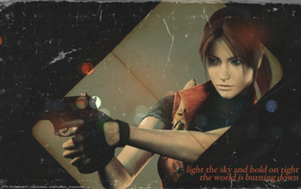 Claire Redfield Wallpaper Light The Sky