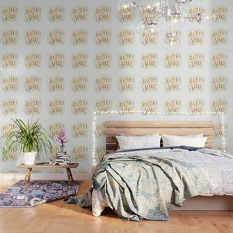 Rattle The Stars White Wallpaper By Stellawenny Society6