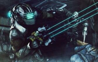 Wallpaper Battle Fight Isaac Clarke Nekromorf Clark