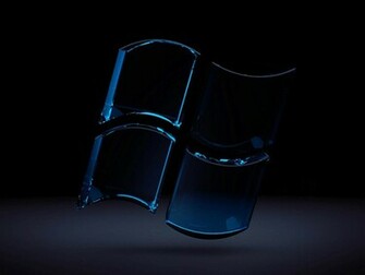 Windows Glass Logo Wallpaper Desktop