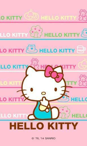 Hello Kitty Lovely Screen Lock Screenshot