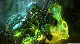 Terran Ghost Starcraft HD Desktop Wallpaper