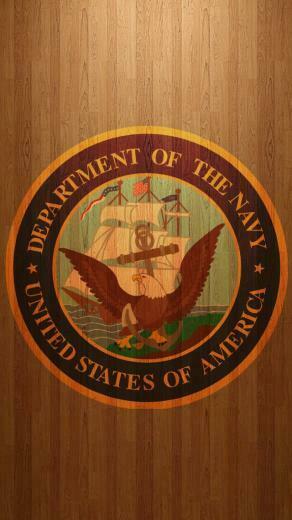 Us Navy Logo iPhone Wallpaper